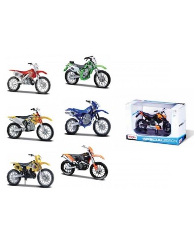 Motorcycle cross special edition 1: 18 scale assorted models GOL34007 Goliath | Futurartshop.com