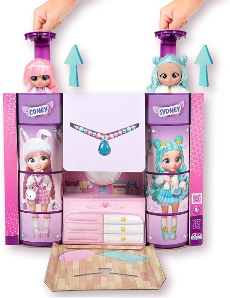 Cry Babies BFF confezione con Coney e Sydney IMC904316 IMC Toys | Futurartshop.com