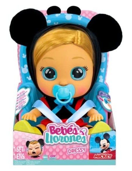 Cry Babies bambola dressy Mickey IMC88108 IMC Toys | Futurartshop.com