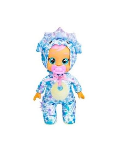 Cry Babies Tiny Cuddles bambola Dino blu IMC88634 IMC Toys | Futurartshop.com