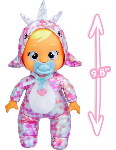 Cry Babies Tiny Cuddles Dino bambola Stella IMC88641 IMC Toys | Futurartshop.com