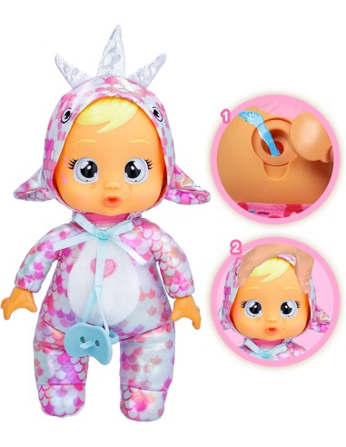Cr t Babies Tin Cu Cuddles Dino Doll star IMC88641 IMC Toys | Futurartshop.com