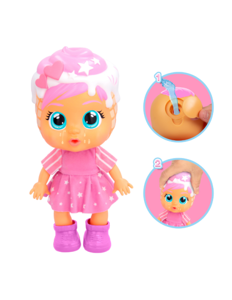 Cry Babies Frozen Frutti bambola Violet GIO905283 IMC Toys | Futurartshop.com
