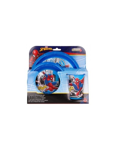 Spider-Man - Set pranzo 3 pezzi 4MMV-ST37915 Coriex | Futurartshop.com