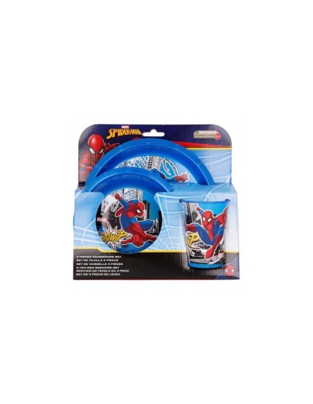 Spider-Man - Set pranzo 3 pezzi 4MMV-ST37915 Coriex | Futurartshop.com