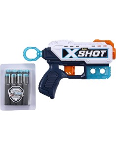 X-Shot pistola Kickback con 8 dardi GIOPOS220132 Zuru | Futurartshop.com 2