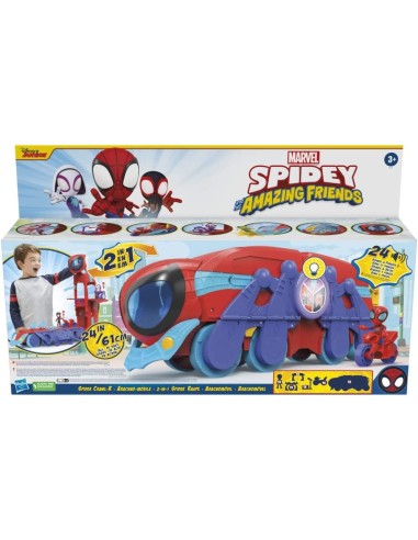 Spide Arach arachno mobile and Headquarters 2 in 1 HASF3721 Hasbro | Futurartshop.com