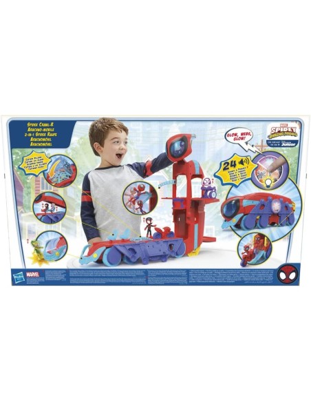 Spidey Arachno mobile e Quartier Generale 2 in 1 HASF3721 Hasbro | Futurartshop.com