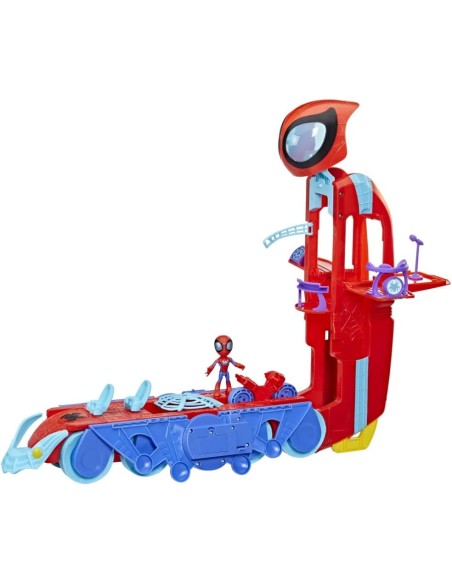 Spide Arach arachno mobile and Headquarters 2 in 1 HASF3721 Hasbro | Futurartshop.com