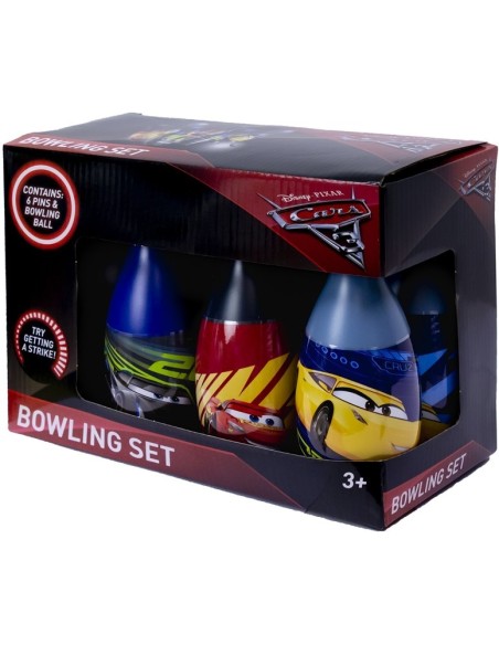 Cars 3 set da bowling con 6 birilli DINDSC8-3411 Sambro | Futurartshop.com