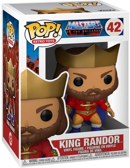 Pop He-Man character King Randor 42 DIN51449 Funko | Futurartshop.com