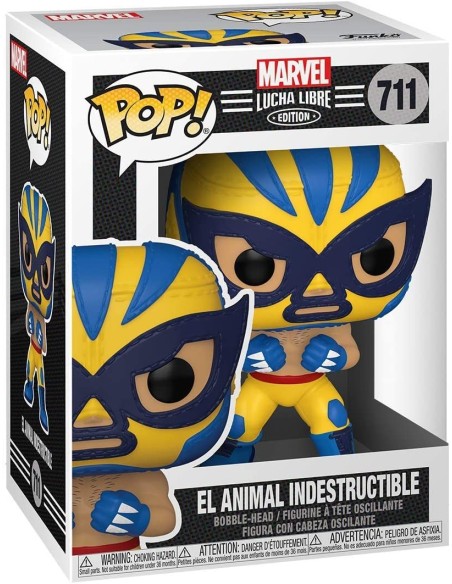 Pop Marvel lucha libre character Animal Indestructibleolv DIN53873 Funko | Futurartshop.com