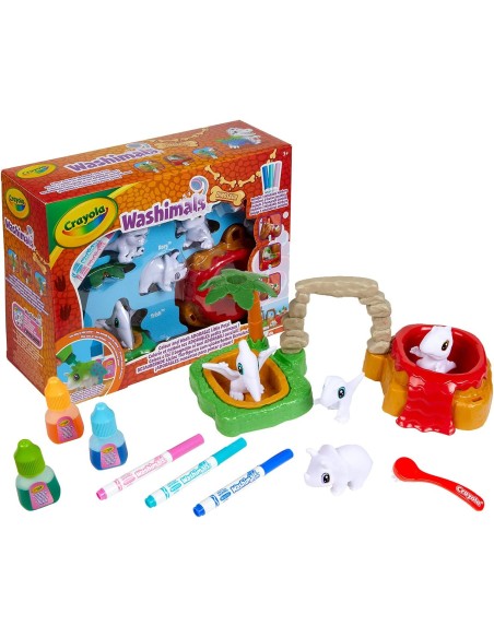 Washimals pets set Dinosauri CRA74-7459 Crayola | Futurartshop.com