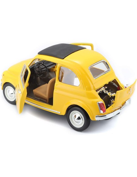 Burago Fiat 500F Metal die-cast in scala 1:24 GOL18-25127 Goliath | Futurartshop.com