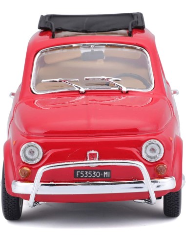 Burago Fiat 500 L die-cast in scale 1: 24 - 2 colors GOL18-22099 Burago | Futurartshop.com
