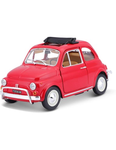 Burago Fiat 500 L die-cast in scale 1: 24 - 2 colors GOL18-22099 Burago | Futurartshop.com