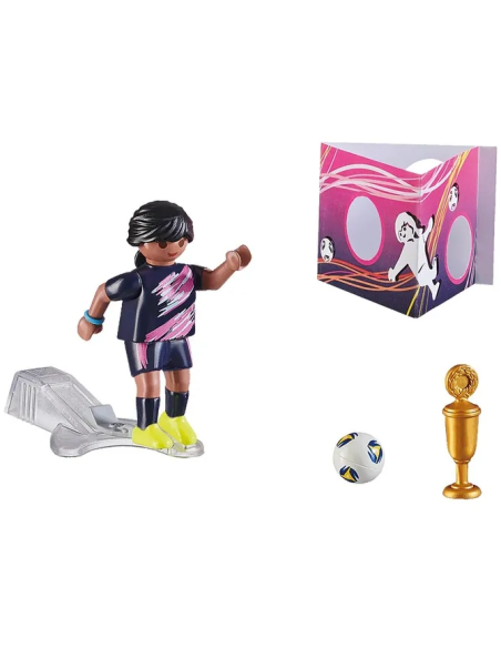 Playmobil Special Plus Calciatrice con porta 70875 PLA70875 Playmobil | Futurartshop.com