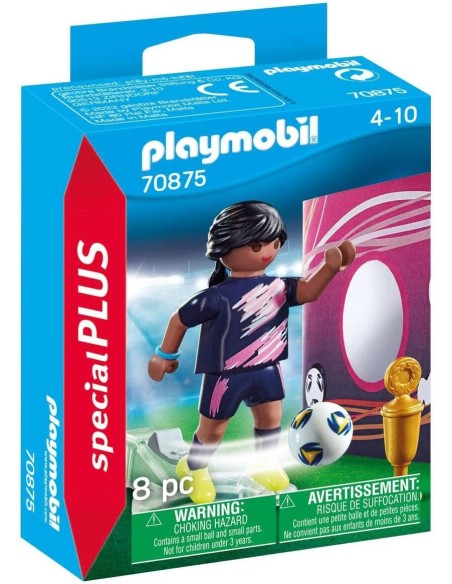Playmobil Special Plus Calciatrice con porta 70875 PLA70875 Playmobil | Futurartshop.com