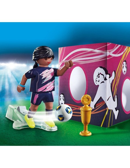 Playmobil Special Plus Calciatrice con porta 70875 PLA70875 Playmobil | Futurartshop.com