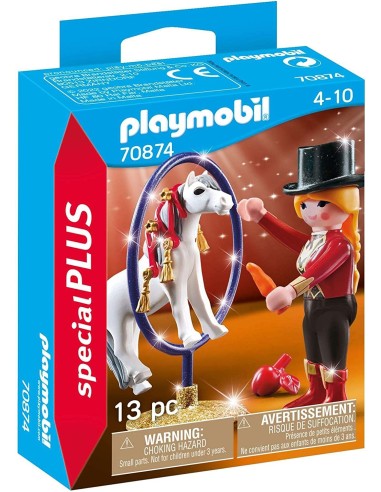 PLA Special Mobil Special Plus-trainer with horse 70874 PLA70874 Playmobil | Futurartshop.com