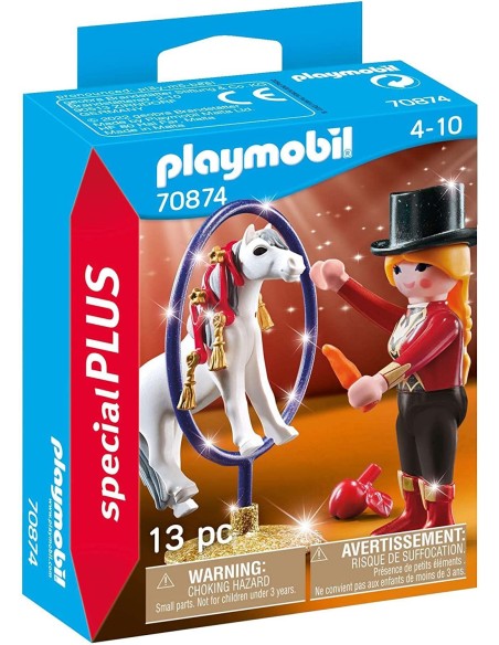 Playmobil Special Plus - Addestratrice con cavallo 70874 PLA70874 Playmobil | Futurartshop.com