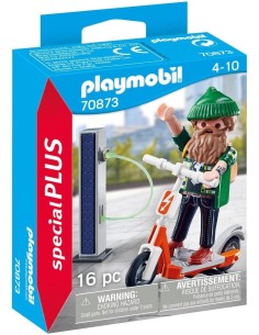 PLA Special Mobil Special Plus-Hipster with e-Scooter 70873 PLA70873 Playmobil | Futurartshop.com
