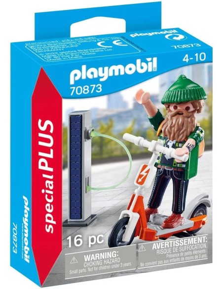 PLA Special Mobil Special Plus-Hipster with e-Scooter 70873 PLA70873 Playmobil | Futurartshop.com