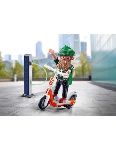 PLA Special Mobil Special Plus-Hipster with e-Scooter 70873 PLA70873 Playmobil | Futurartshop.com 2