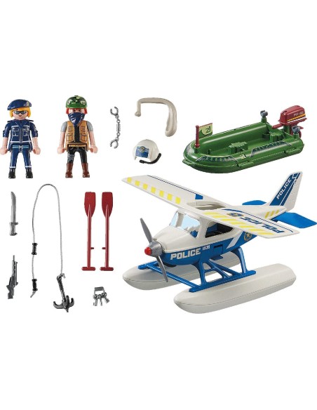 PLA CIT Mobil CIT Action Action-police seaplane 70779 PLA70779 Playmobil | Futurartshop.com