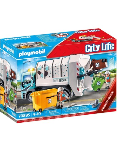 PLA CIT Mobil CIT Life Life - waste disposal truck 70885 PLA70885 Playmobil | Futurartshop.com