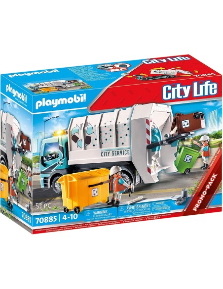 PLA CIT Mobil CIT Life Life - waste disposal truck 70885 PLA70885 Playmobil | Futurartshop.com