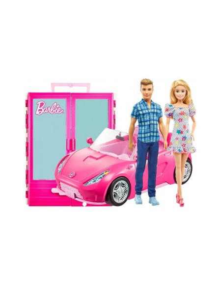 Barbie playset armadio dei sogni con auto e bambole MATGVK05 Mattel | Futurartshop.com
