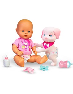 Nenuco bambola con cane Petuco FAM700017204 Famosa | Futurartshop.com 2