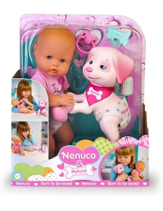 Nenuco bambola con cane Petuco FAM700017204 Famosa | Futurartshop.com