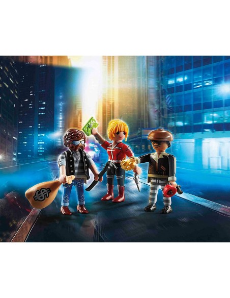 PLA CIT Mobil CIT Action Action-gang of Thieves blister with 3 characters 70670 PLA70670 Playmobil | Futurartshop.com