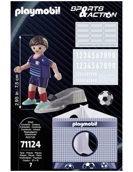 Playmobil Giocatore nazionale Francia B 71124 PLA71124 Playmobil | Futurartshop.com
