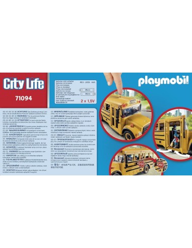 Playmobil City Life Scuolabus 71094 PLA71094 Playmobil | Futurartshop.com