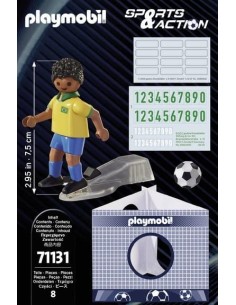PLA Brasile Mobil Brazil national player 71131 PLA71131 Playmobil | Futurartshop.com 2
