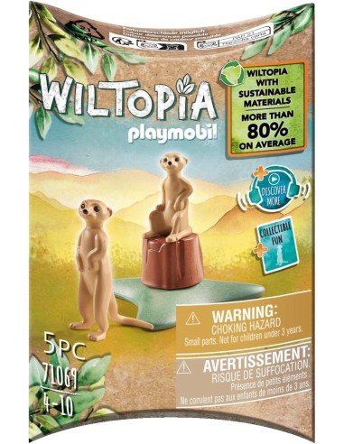 Playmobil Wiltopia animali Suricati 71069 PLA71069 Playmobil | Futurartshop.com