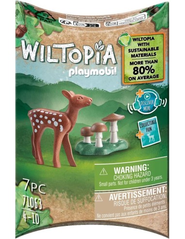 Playmobil Wiltopia animale Cerbiatto 71063 PLA71063 Playmobil | Futurartshop.com