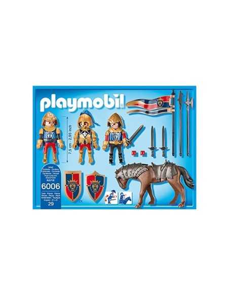 squadra esplorativa dei cavalieri del leone PLA6006 Playmobil | Futurartshop.com