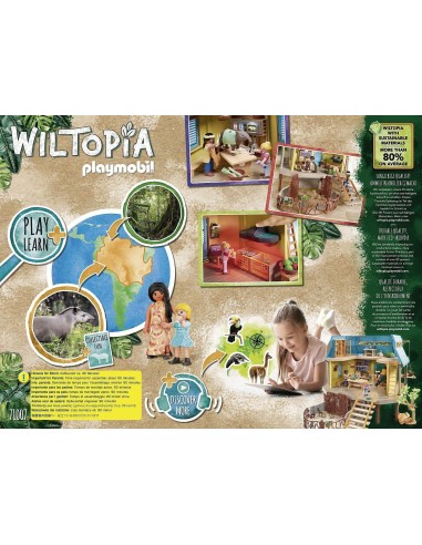 Playmobil Wiltopia Centro assistenza degli animali dell'Amazzonia 71007 PLA71007 Playmobil | Futurartshop.com