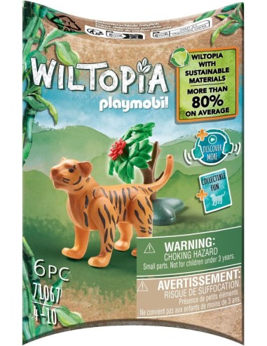 PLA animale mobilil Atltopia animal Bab Tigre Tiger 71067 PLA71067 Playmobil | Futurartshop.com