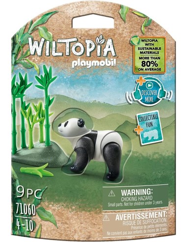 Playmobil Wiltopia animale Panda 71060 PLA71060 Playmobil | Futurartshop.com