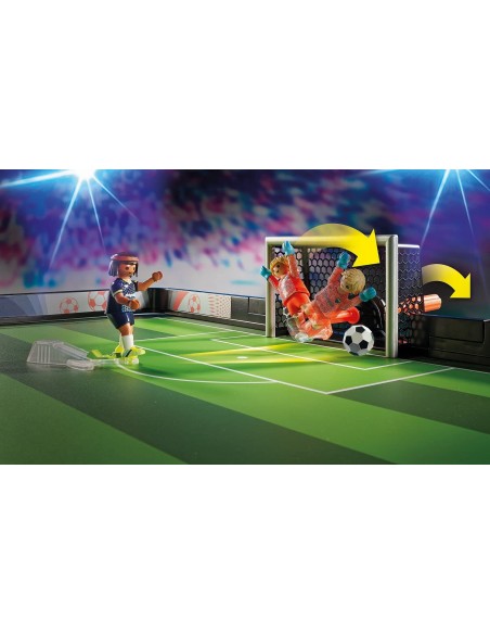 PLA Sports Mobil Sports & Action-large football field 71120 PLA71120 Playmobil- Futurartshop.com