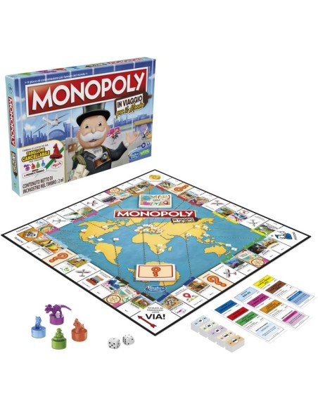 Monopoly - In viaggio per il mondo HASF4007 Hasbro | Futurartshop.com