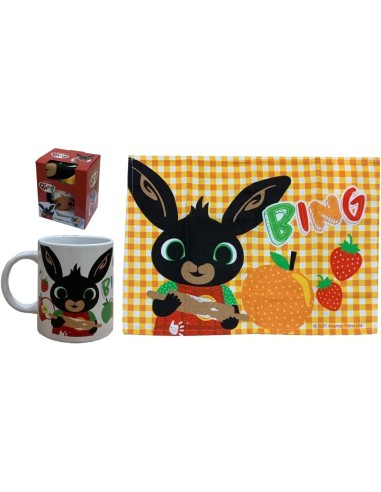 Bing placemat and cup set CORQ03198MC Coriex | Futurartshop.com