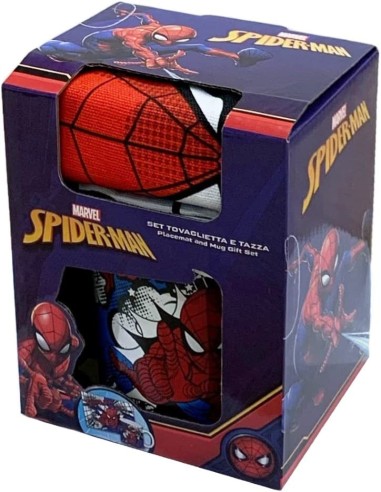 Spider-Man set tovaglietta e tazza CORM03197MC Coriex | Futurartshop.com
