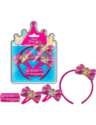 Disne Princ Princess hair accessories set 7pcs CORD01331 Coriex | Futurartshop.com