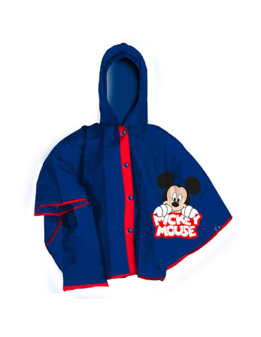 Micke Mouse Mouse PVC rain Cape 3-4 years Blue color CORD04554MC/3-4 Coriex | Futurartshop.com